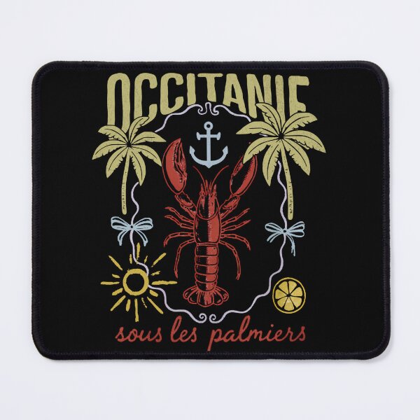 Item preview, OCCITANIE SOUS LES PALMIERS - HOMARD - HOMAR, LOBSTER SUMMER MARITIME COASTAL COQUETTE designed and sold by justyna-s28.
