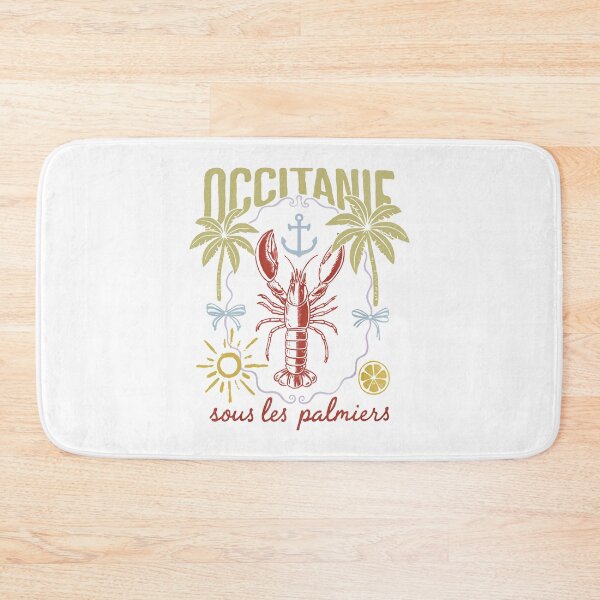 Item preview, OCCITANIE SOUS LES PALMIERS - HOMARD - HOMAR, LOBSTER SUMMER MARITIME COASTAL COQUETTE designed and sold by justyna-s28.