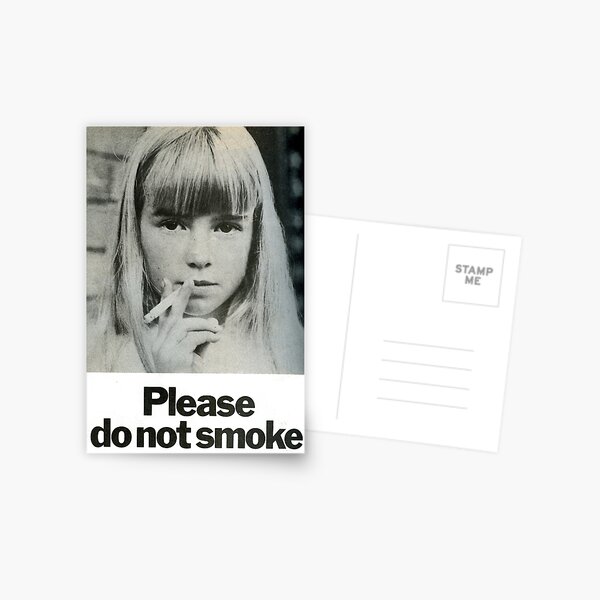 Item preview, 1972 Stop Smoking Ad - Please Do Not Smoke designed and sold by taspaul.