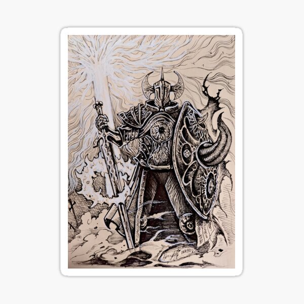 Item preview, Knight of the Crucible, Elden Ring designed and sold by Inkhov.