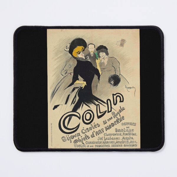 Item preview, Leonetto Cappiello Colin Bijoux Vintage Poster 1903 | French Art Nouveau Jewelry Ad | Stylish Parisian Fashion designed and sold by artofuniverse.