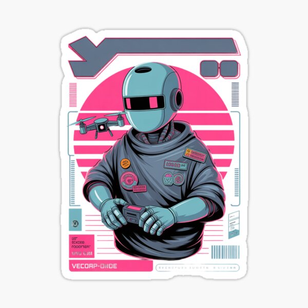 Item preview, Drone Commander // CyberKawaii Mecha Aesthetic designed and sold by seif22.