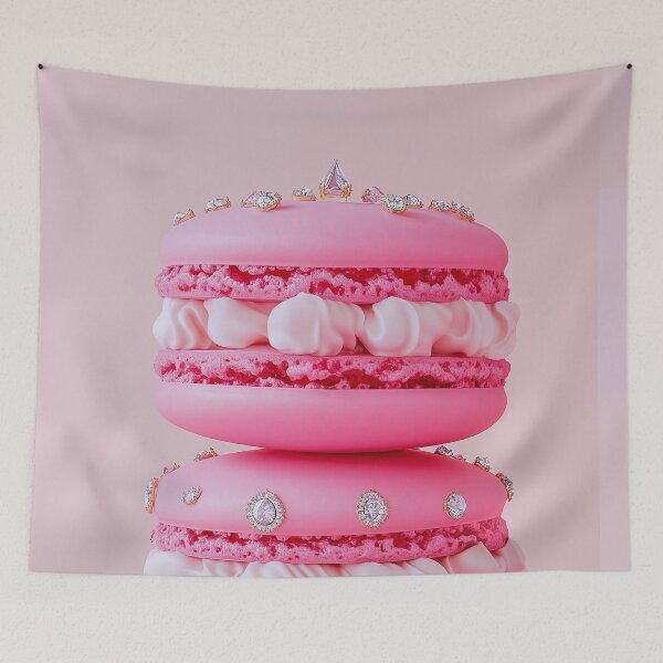 Item preview, Royal Macarons – Glam Pink Dessert Art designed and sold by Lala and Jull.