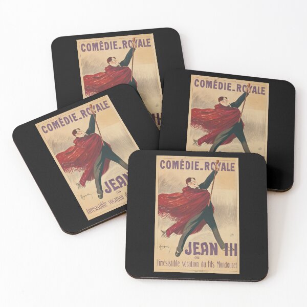 Item preview, Leonetto Cappiello Jean III Royal Comedy Vintage Theater Poster 1912 | Classic French Art Nouveau designed and sold by artofuniverse.
