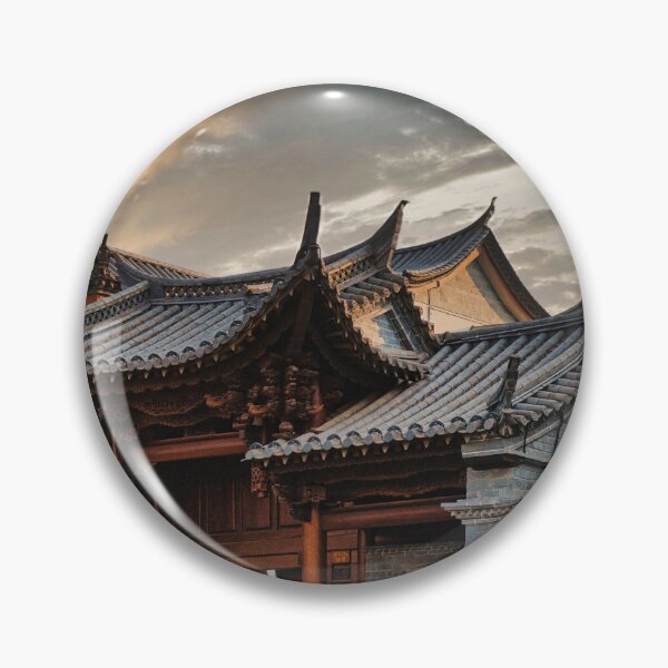 Item preview, A portrait of traditional Chinese houses designed and sold by onlyFinePics.