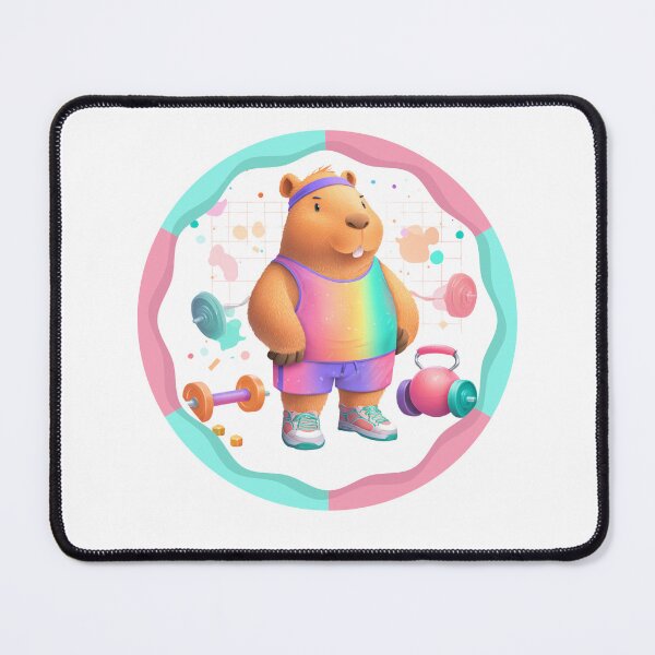 Item preview, Fit Capybara - Stay Motivated! designed and sold by JRprojects.