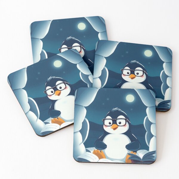 Item preview, Beautiful Cute Penguin Studying designed and sold by CodingBee33.