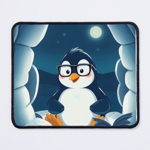 Item preview, Beautiful Cute Penguin Studying designed and sold by CodingBee33.