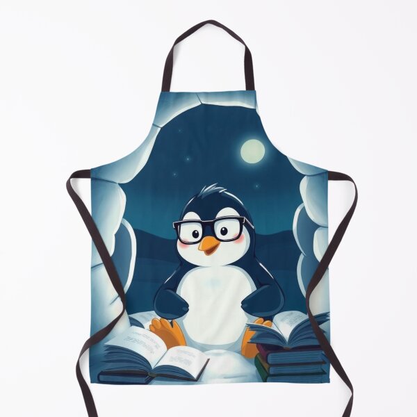 Item preview, Beautiful Cute Penguin Studying designed and sold by CodingBee33.