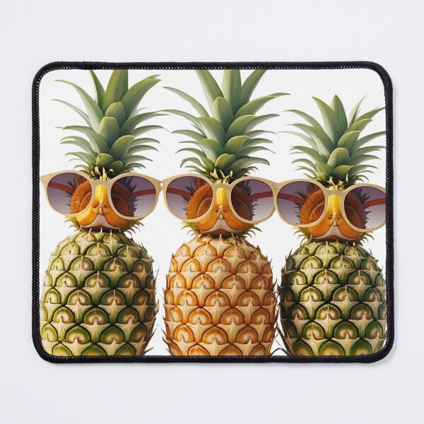 Item preview, Pineapples wearing sunglasses for this summer designed and sold by catcurio.