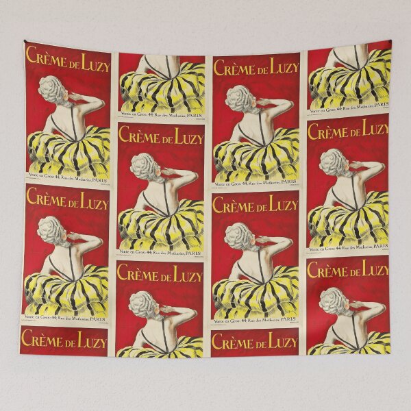 Item preview, Creme de Luzy 1919 Vintage Poster by Leonetto Cappiello | French Beauty & Skincare Art Print designed and sold by artofuniverse.