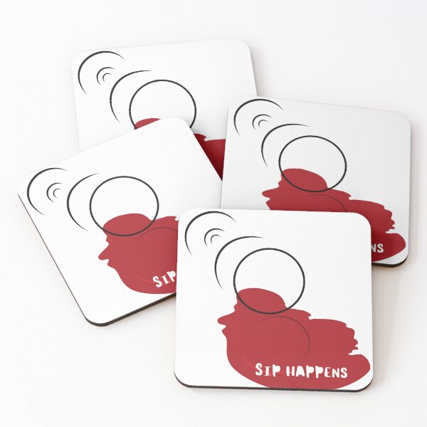 Item preview, Foodie Quote Pun Humor - Red Wine Sip Happens designed and sold by holaitssher.