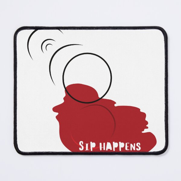 Item preview, Foodie Quote Pun Humor - Red Wine Sip Happens designed and sold by holaitssher.