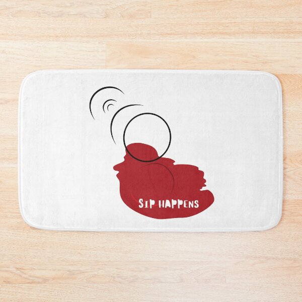 Item preview, Foodie Quote Pun Humor - Red Wine Sip Happens designed and sold by holaitssher.