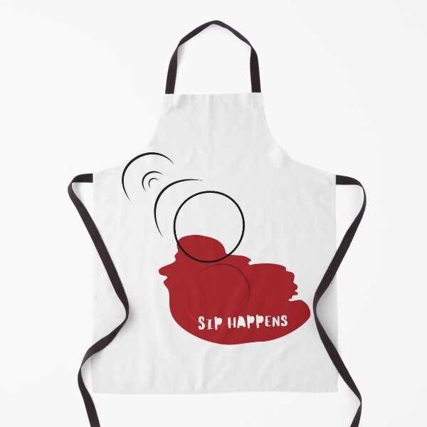 Item preview, Foodie Quote Pun Humor - Red Wine Sip Happens designed and sold by holaitssher.