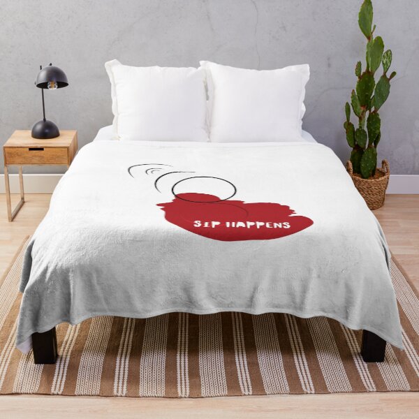 Item preview, Foodie Quote Pun Humor - Red Wine Sip Happens designed and sold by holaitssher.