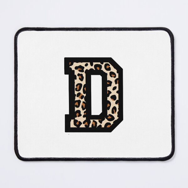 Item preview, Letter D leopard print designed and sold by rosipos.