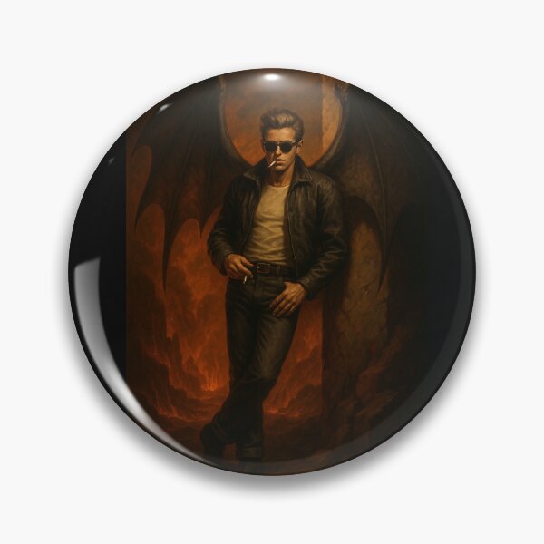 Item preview, James Dean in Hell designed and sold by Metaphysischer Tinnitus.