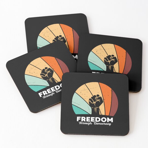Item preview, Freedom Through Democracy designed and sold by musthavewords.