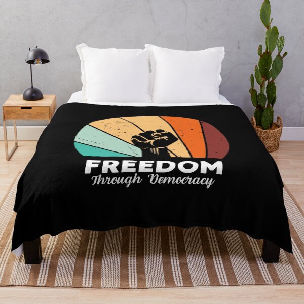 Item preview, Freedom Through Democracy designed and sold by musthavewords.