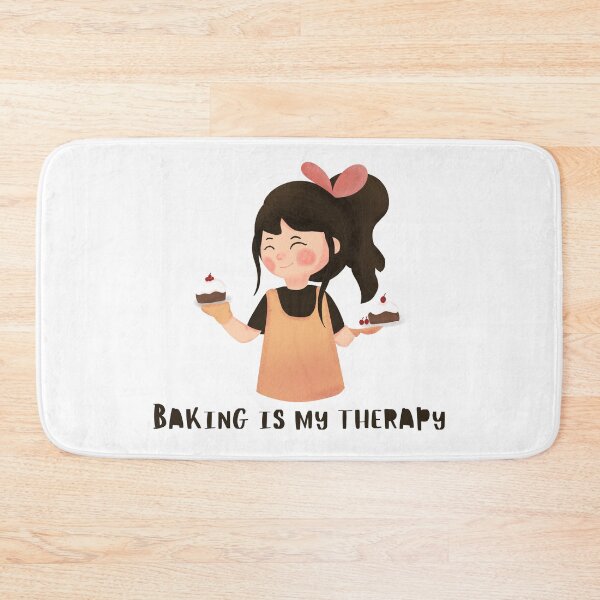 Item preview, Foodie Quote Pun Humor - Baking is my Therapy designed and sold by holaitssher.