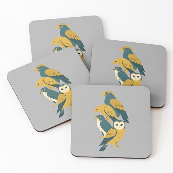 Item preview, Birds of Prey Stack – Minimalist Owl, Falcon, and Eagle Design for Nature Lovers designed and sold by Shoot-The-Moon.