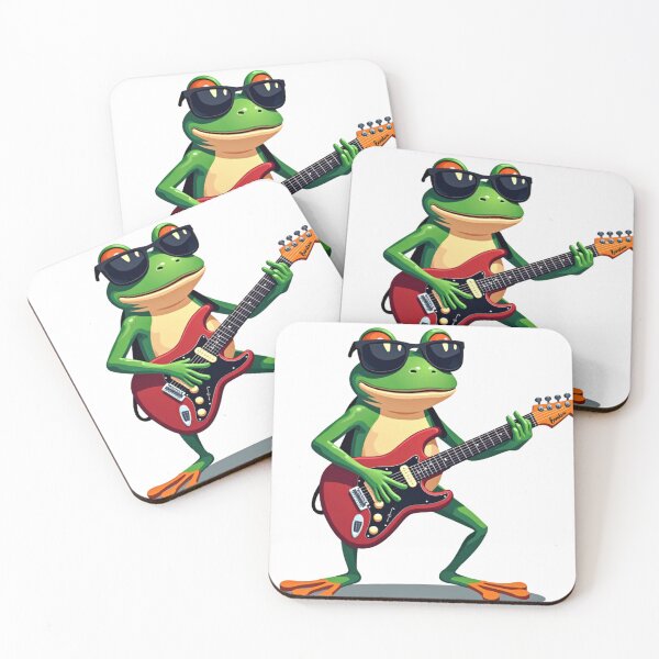 Item preview, Frog Rocker – Amphibian Anthem designed and sold by ShopValueBiz.