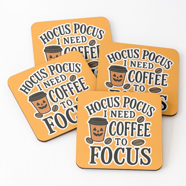 Item preview, Hocus Pocus I Need Coffe To Focus designed and sold by FarieArt.