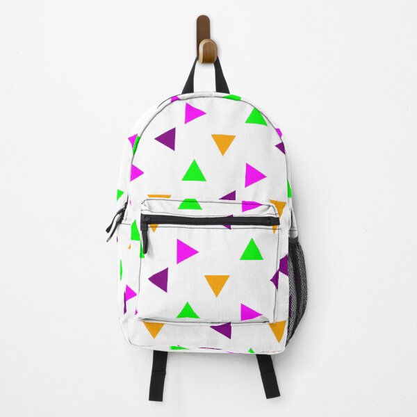 Item preview, Vibrant Geometric Triangle Pattern – Secondary Colors designed and sold by DLawsonDesigns.