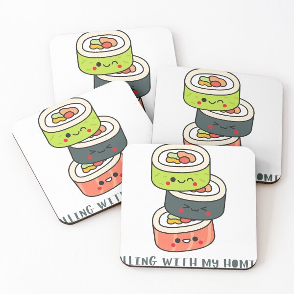 Item preview, Foodie Quote Pun Humor - Sushi Rolls designed and sold by holaitssher.