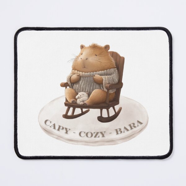 Item preview, Capy-Cozy-Bara - Boho Comfort Vibes designed and sold by JRprojects.