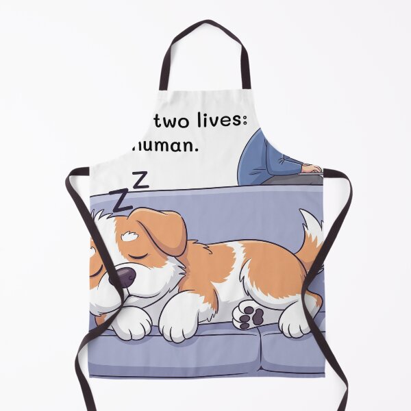 Item preview, Dog Chilling, Human Struggling – Funny Life Comparison Comic designed and sold by DoggoSay.