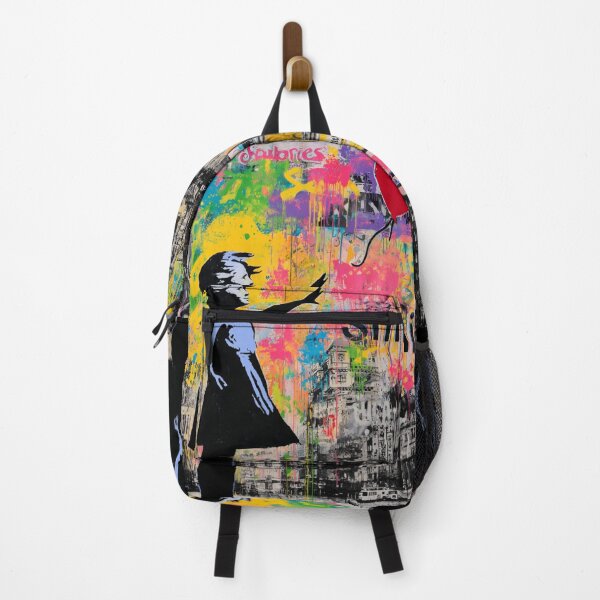 Item preview, Girl With Balloon Street Art Mural  designed and sold by GrinGalore.