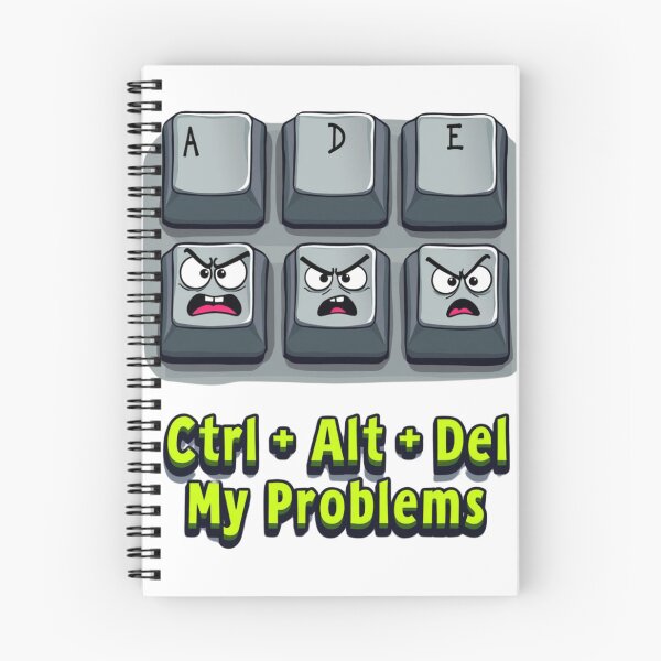 Item preview, Ctrl + Alt + Del My Problems – Tech Humor Trio designed and sold by ShopValueBiz.