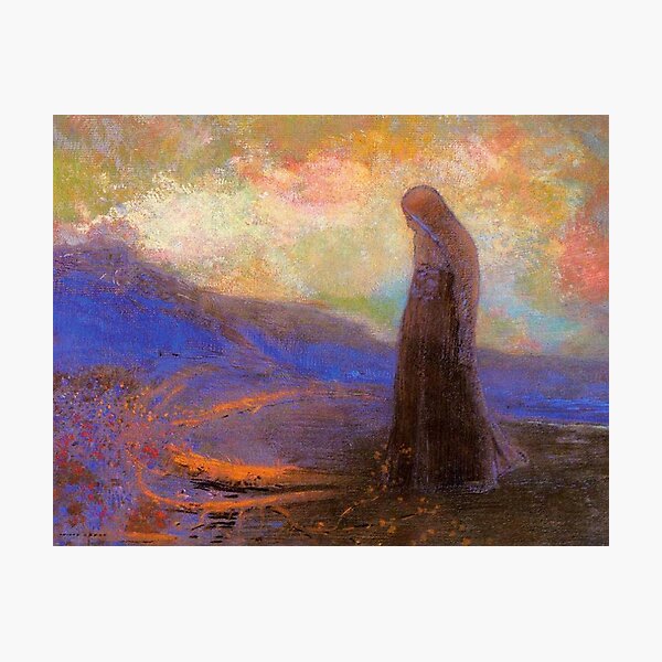Item preview, HD Reflection, by Odilon Redon (1910) High Definition designed and sold by MINDTHECHERRY.