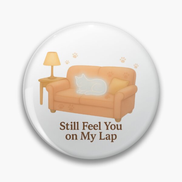 Item preview, Still Feel You on My Lap – Pet Loss Art designed and sold by PetSoulPrints.