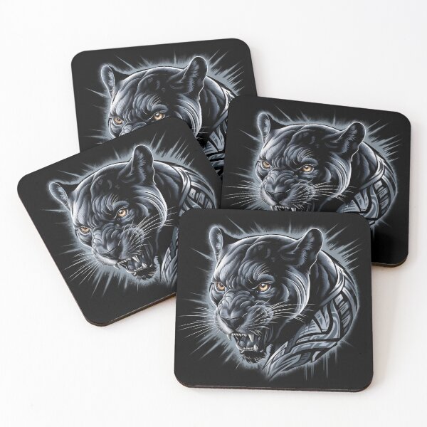 Item preview, Predatory - Roaring Black Panther designed and sold by QuirkySpark.