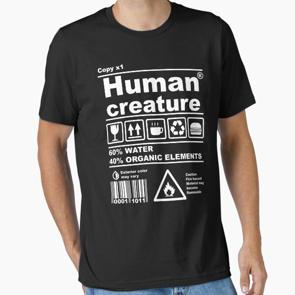 Humain creature T-shirt essentiel