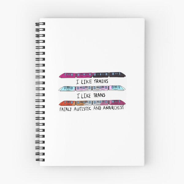 Item preview, Trains, Trans, Autism and anarchy designed and sold by Ele-Oh-No.