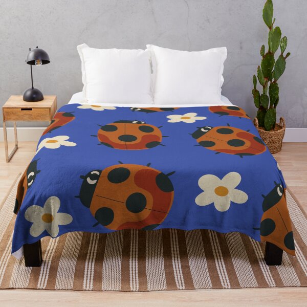 Item preview, Cartoon ladybug and daisies designed and sold by Luamor.