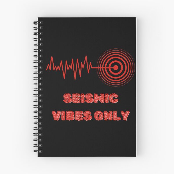 Item preview, Seismic Vibes Only – Seismograph Wave Graphic Design designed and sold by Rocklights.