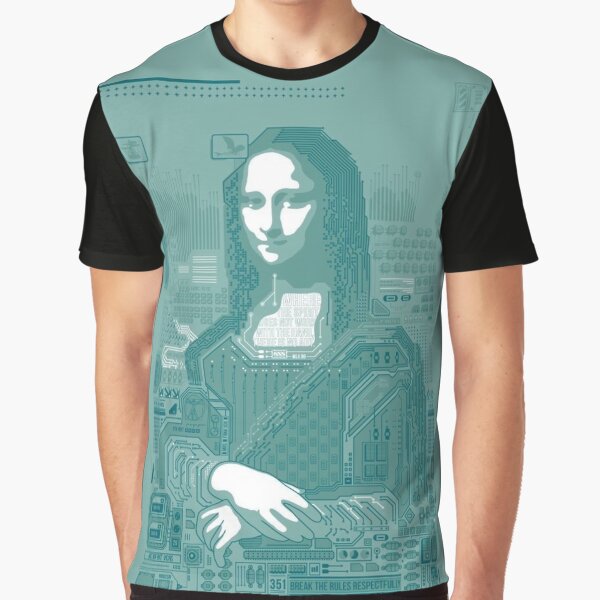 Joconde Reloaded (Mona Lisa) T-shirt graphique