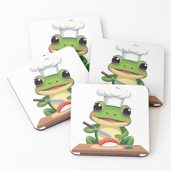 Artikelvorschau, Sushi Chef Frog – Kleine Klingen, großer Geschmack entworfen und verkauft von ShopValueBiz.
