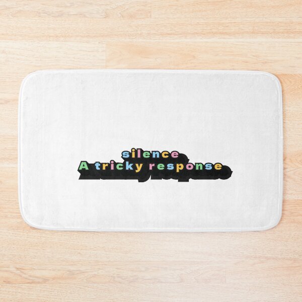 Item preview, silence a tricky response designed and sold by khaanju.