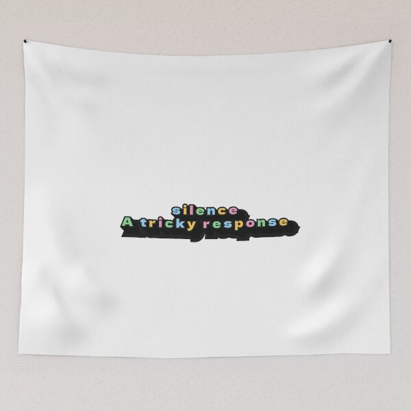 Item preview, silence a tricky response designed and sold by khaanju.
