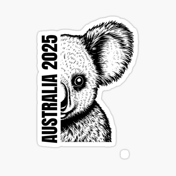 Item preview, Australia 2025 with a Koala designed and sold by JeffreyHuth.