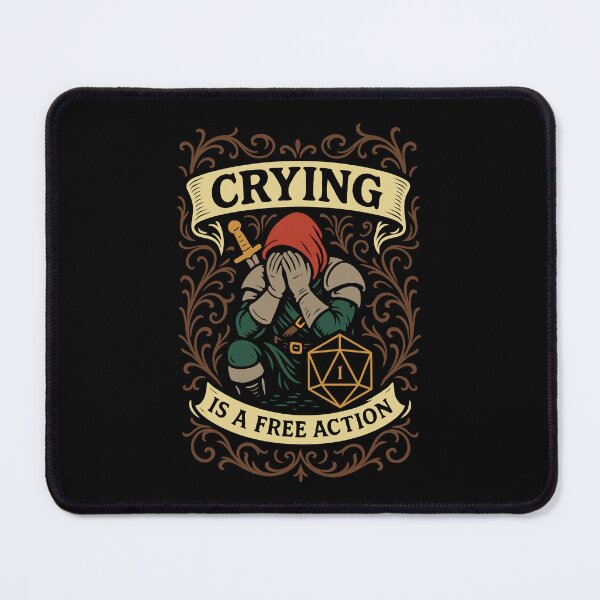 Item preview, Crying is a Free Action Funny Tabletop RPG designed and sold by pixeptional.