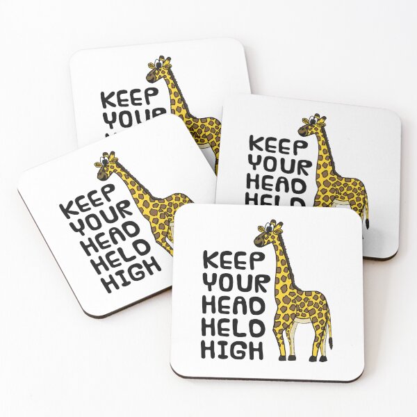 Item preview, Keep Your Head Held High, Giraffe Back To School designed and sold by doodlerob.