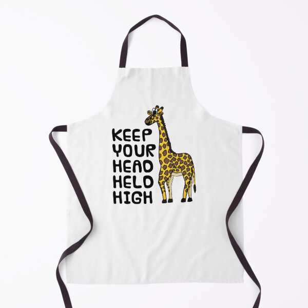 Item preview, Keep Your Head Held High, Giraffe Back To School designed and sold by doodlerob.