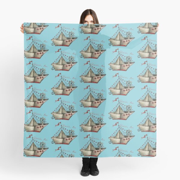 Paper Ship Scarf